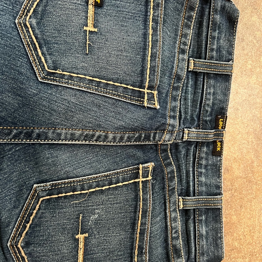 MENS SZ 28 x34 ARIAT REBAR M7 SLIM STRAIGHT LEG